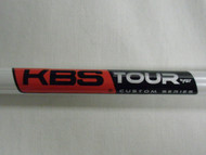 KBS Tour Custom Series Shaft 2 Pack (Wedge White Pearl Stiff) Tapered NEW