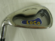 Dunlop Loco 7 Iron (Steel PowerPoint Plus Mid-Firm) LEFT 7i Golf Club