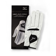 Mizuno Pro Golf Glove (White/Black, LEFT, CADET) 2016 NEW