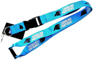 NFL Team Lanyard (Carolina Panthers, Blue, 36") NEW