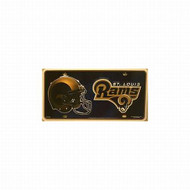 NFL Team License Plate (St. Louis Rams, Blue/Gold) NEW
