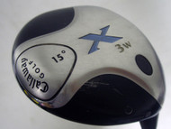 Callaway X 3 Wood 15* (Graphite Fujikura Gems 55g Ladies)