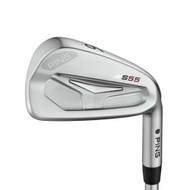 Ping S55 5 Iron Silver Dot (Steel Project X, 6.5 X-Stiff +1/4" Long) 5i Golf Club
