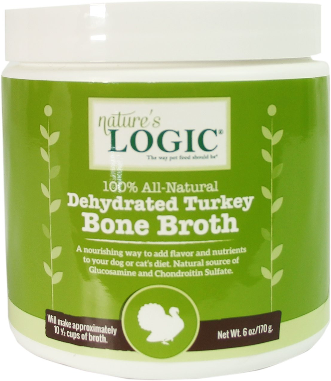 Nature's Logic Dehydrated Bone Broth Turkey WOODIN' YOU PAMPERED PAWS