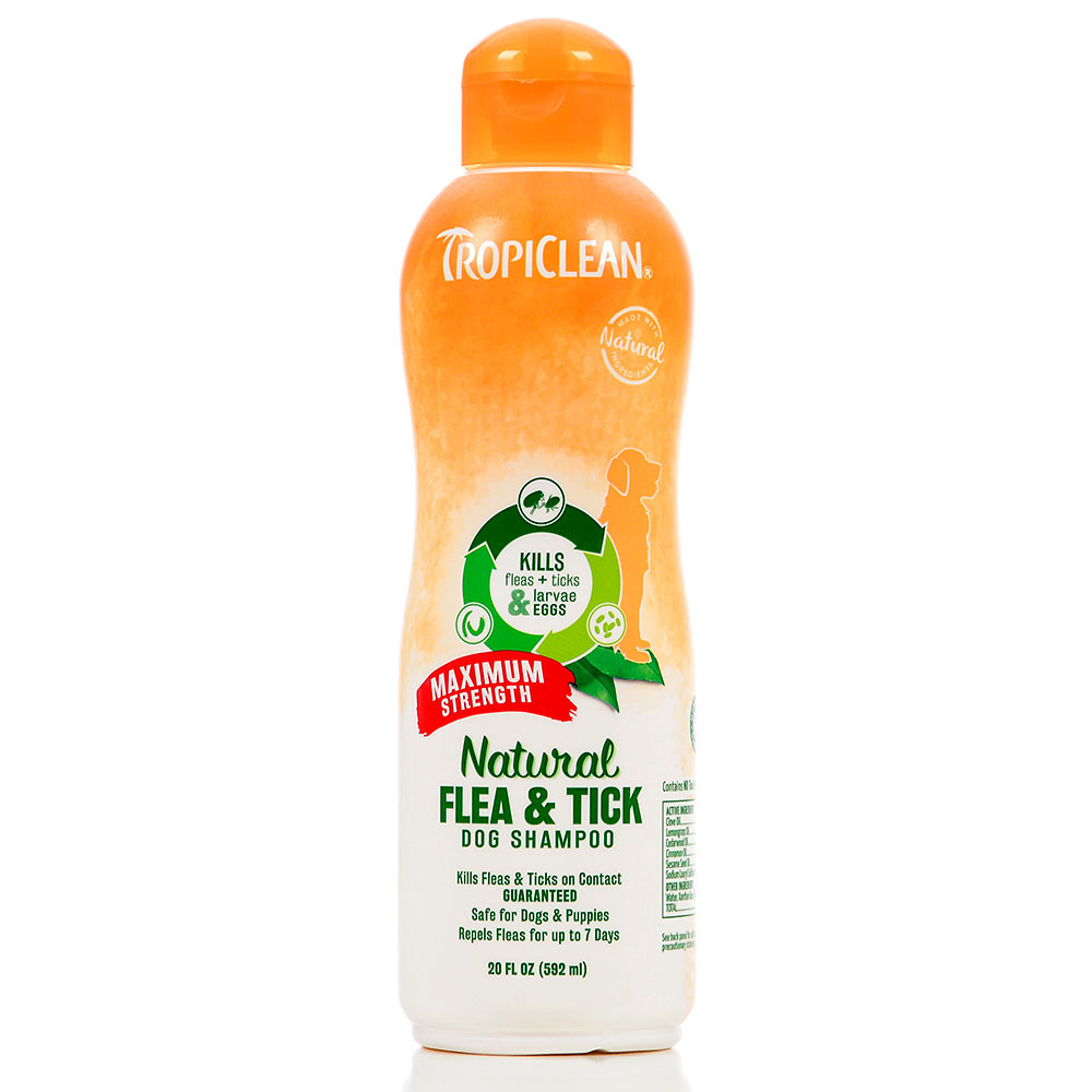 tropiclean flea shampoo