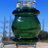 16" Encore Thick Beaker with Color Ball Section Bong Water Pipe (EC-W133) - close up of color ball section
