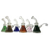 Encore Collection Mini Beaker Dab Rig with Bent Neck Full Assorted Colors