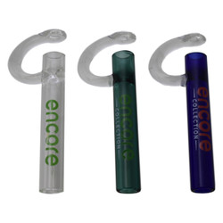 4" Glass Chillum Bat Taster by Encore Collection
