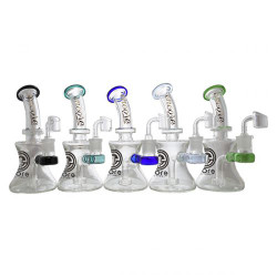 7" Encore Collection Glass Banger Hanger Oil Rig Water Pipe