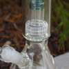 Encore Collection Pounder 12" Stupid Thick Glass Water Pipe Bong close up on matrix perc percolator