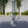 Encore Collection Pounder 12" Stupid Thick Glass Water Pipe Bong full body low angle