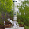 Encore Collection Pounder 12" Stupid Thick Glass Water Pipe Bong full body lake green