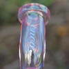 Encore Collection Glass Dab Rig Ratchet Incycler Reycler mouthpiece logo close up