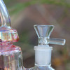 Encore Collection Glass Dab Rig Ratchet Incycler Reycler clear glass bowl slide