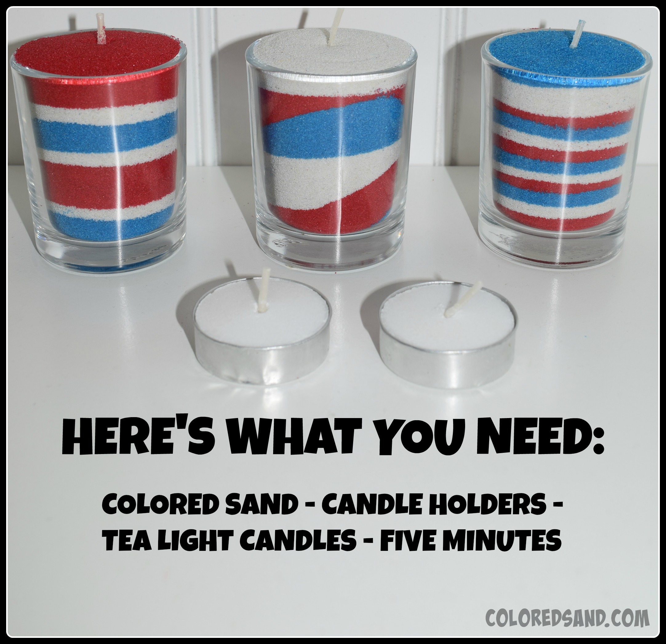 Patriotic Table Decor