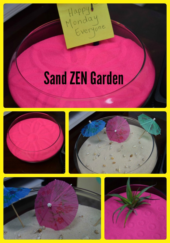 Colored Sand Zen Garden