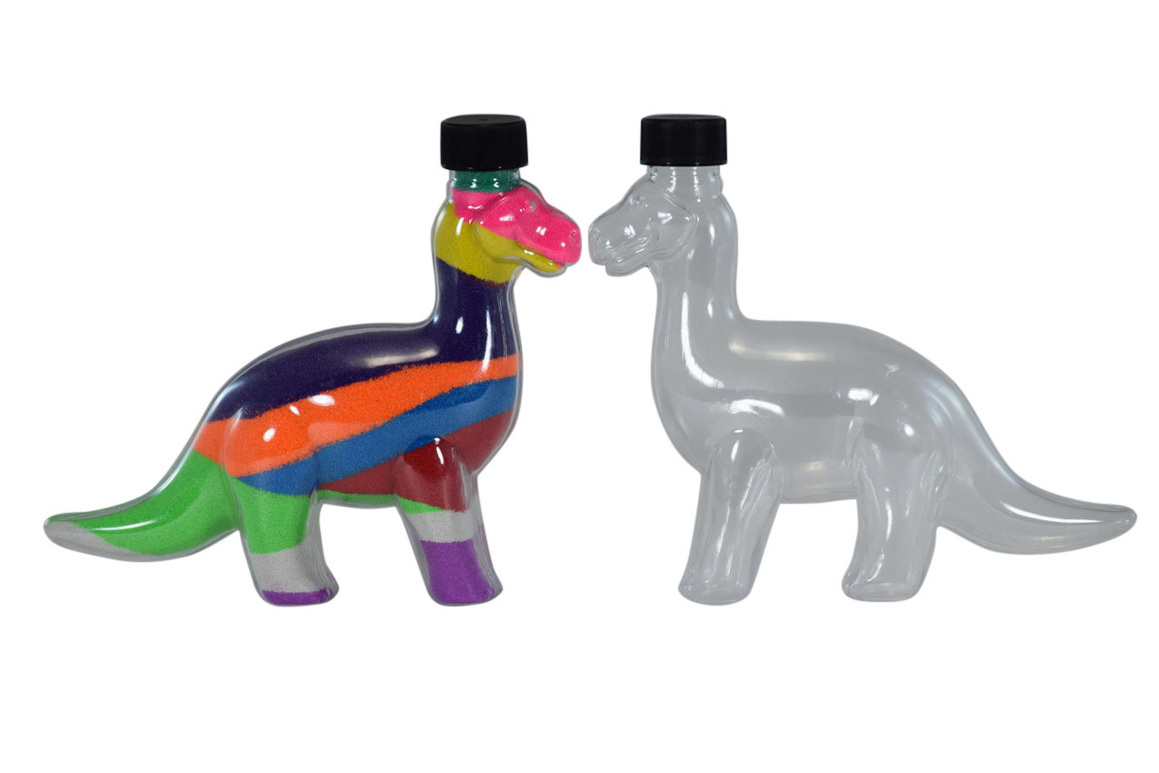 Dinosaur Sand Art Bottle Dig Up Some Fun At Your Party
