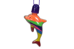 Sand Art Dolphin Necklace