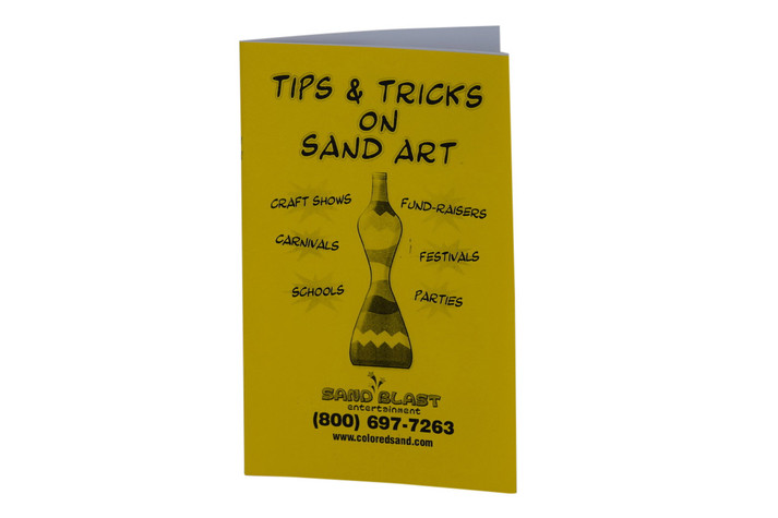 Sand Art Tips & Tricks Book