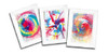 Spin Art Cards With Frames