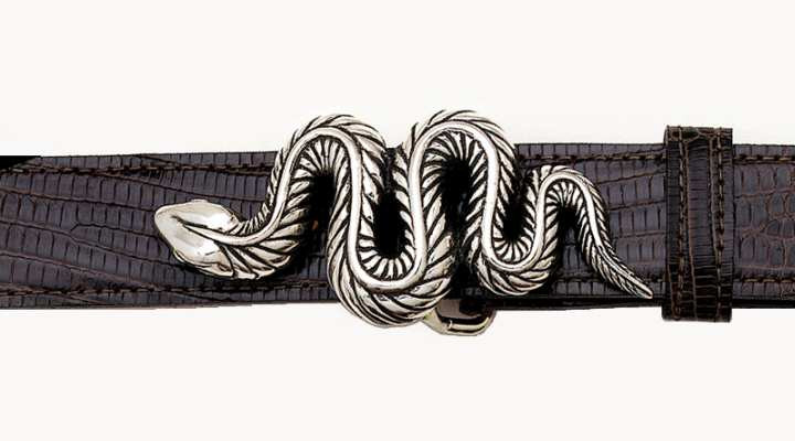 Snake belt buckle deals