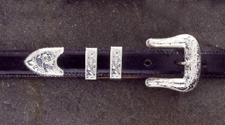 sterling belt buckle