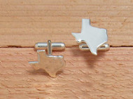 Plain Polished Texas Cuff Links