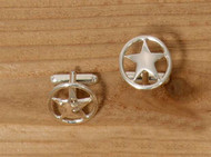 Open Star Cuff Links