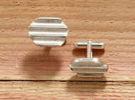 Slotted Cuff Links