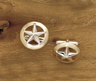 Domed Gold Rim Star