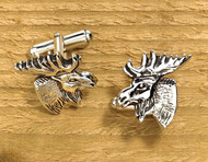 Elk Head Cufflinks