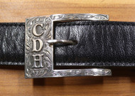The Longview engraved Sterling initials