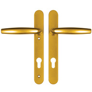 Birmingham Lever Lever 92mm PZ - Sprung 122 Screw Centres