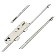 GU Master Latch, Deadbolt, 2 Rollers and Attachments for Shootbolts , Lift lever (L/L) 