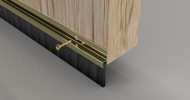 Aluminium Brush Bottom Door Seal