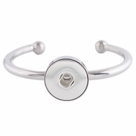 LUXE SS BANGLE - BALANCE 1B (SILVER)