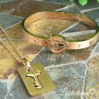 LUXE SS ONE HEART/ONE KEY (RG)