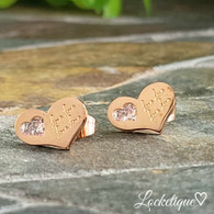 EARRINGS - (LUXE SS) LOVE IN LOVE (RG)