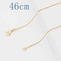SIMPLE SNAKE 46CM CHAIN- GOLD