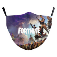 MASK WITH 3 FREE FILTERS - INSPIRED GAMERS (ADULT) FORTNITE IV