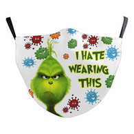 MASK WITH 3 FREE FILTERS - (ADULT) XMAS " I hate wearing this..."