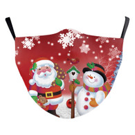MASK WITH 3 FREE FILTERS - (CHILDREN) XMAS "WE WISH YOU..."