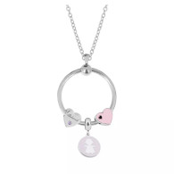 CHARMBEADS (SS) MEMORIES PENDANT- PINKY PROMISE