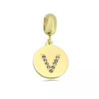 CBMS- LETTER V (GOLD)