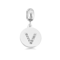 CBMS - LETTER V (SILVER)