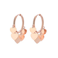 EARRINGS - (LUXE SS) ROMANTIC HEARTS (RG)