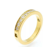 LUXE  INSPIRED TWO BEARS RING (316L) S6 GOLD