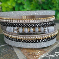 MAGNETIC BRACELET - SPICE (SILVER)