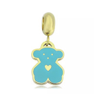 CBMS- INSPIRED BEAR TURQUOISE (GOLD)