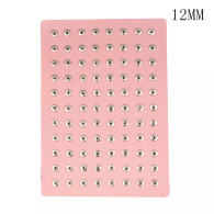 PINK SEAHORSE SQUAD DISPLAY - 12MM (BIG) FOR 88 MINI BUTTONS